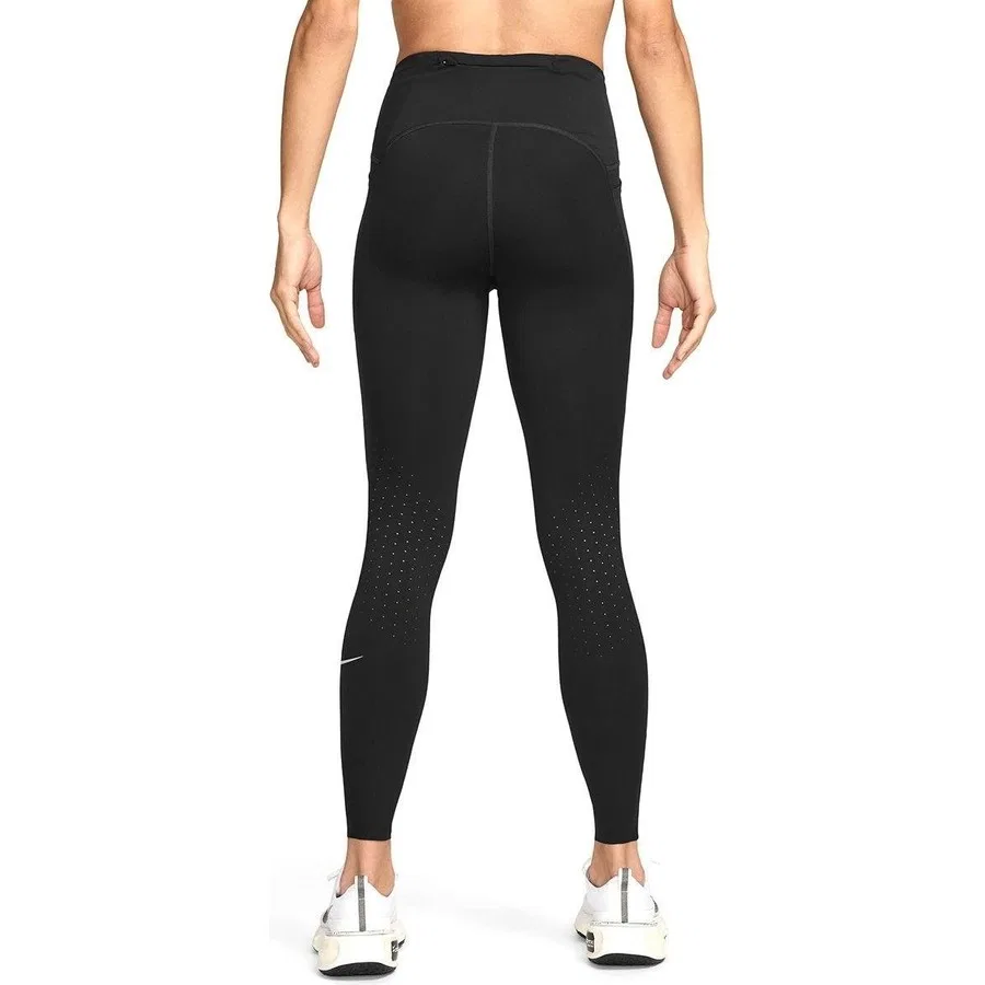 Женские леггинсы для тренировок Dri-FIT High Waisted 7/8 Nike, Черный — фото 2