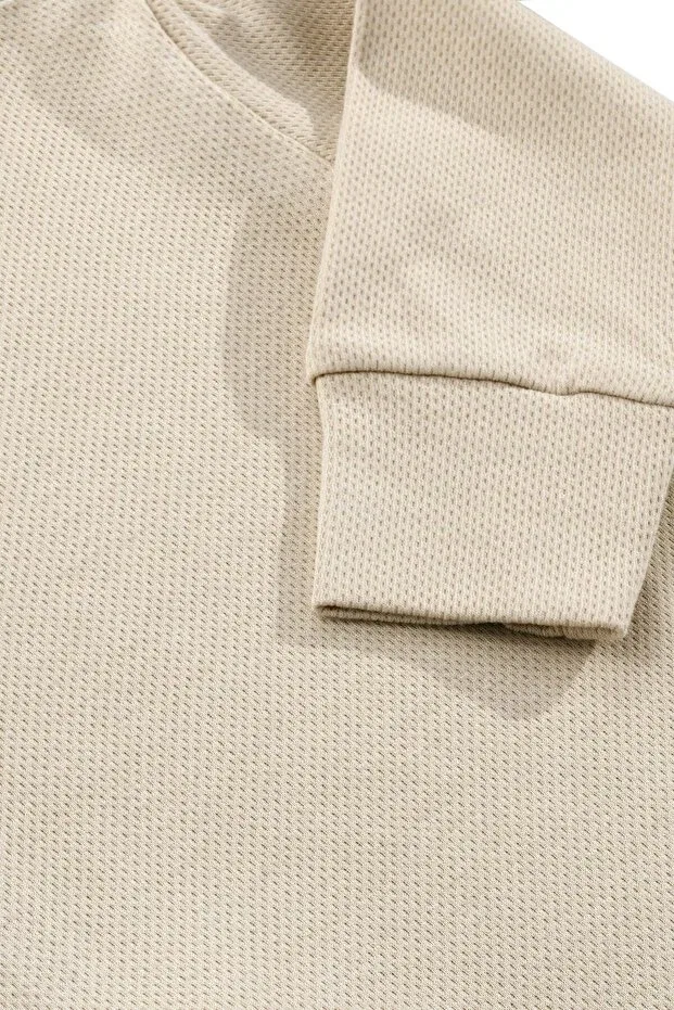 Детский комплект боди-комбинезонов с длинным рукавом Tinylamb, Khaki-Beige — фото 4