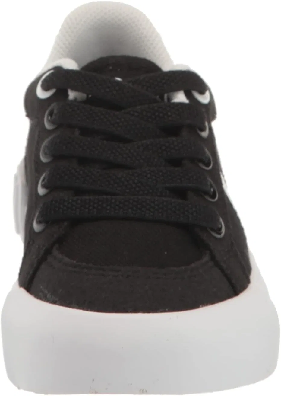Детские кроссовки L004 Lacoste, Black/White Lace — фото 2