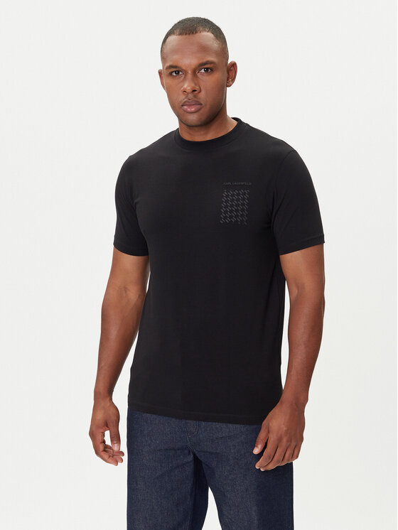

Футболка regular fit 755034 554221 Karl Lagerfeld, чёрный