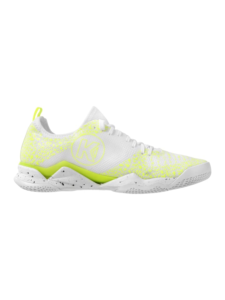 Спортивные кроссовки Kempa Hallen-Sport-Schuhe Attack Mid, цвет schwarz/fluo gelb — фото 4