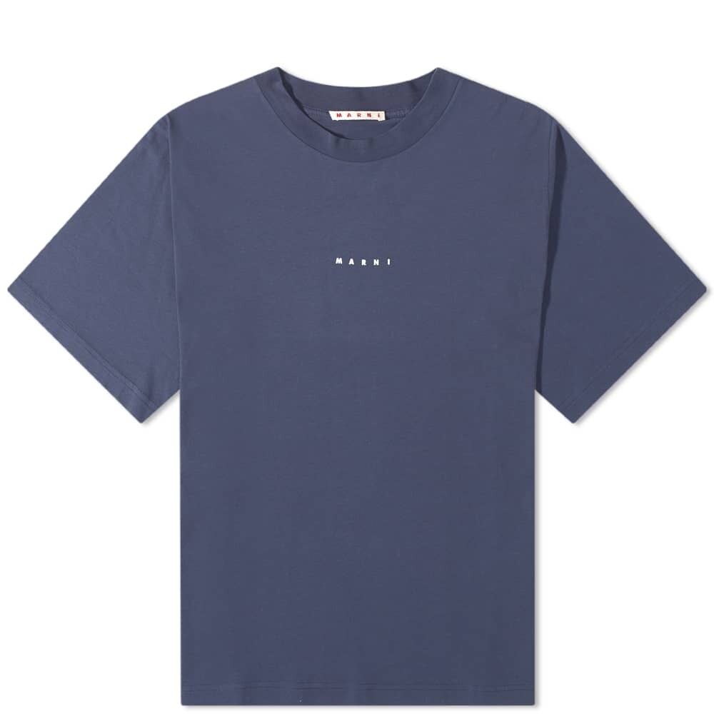 

Футболка Marni Logo Crew Neck Tee, Серый, Футболка Marni Logo Crew Neck Tee