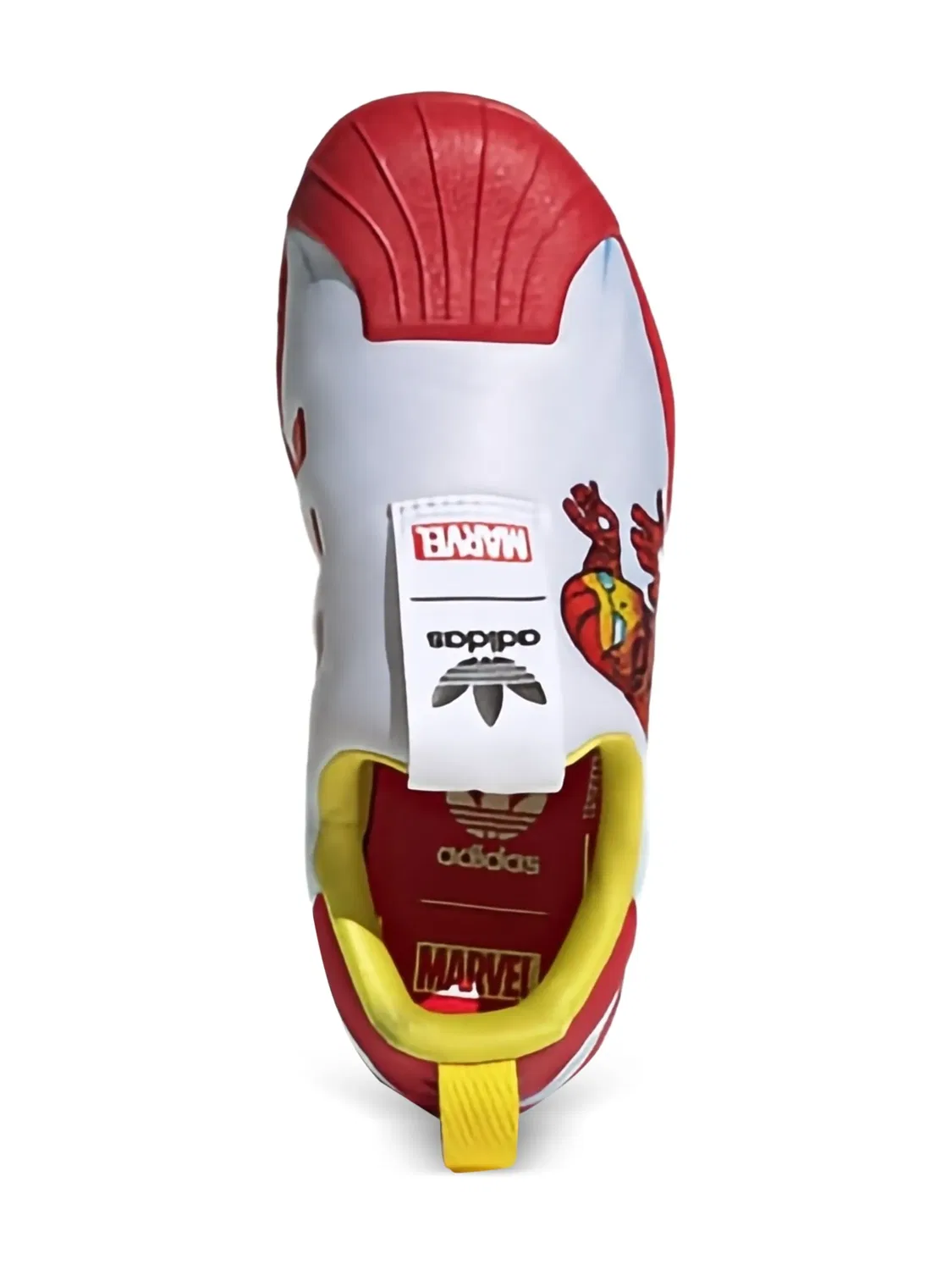 Кроссовки Iron Man Superstar 360 Adidas, белый — фото 2