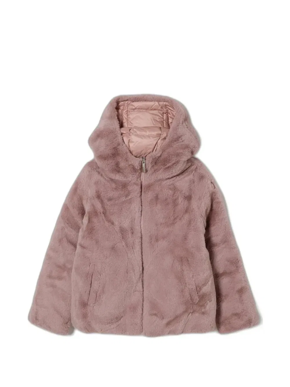Двусторонняя шуба из искусственного меха Colmar Kids, розовый