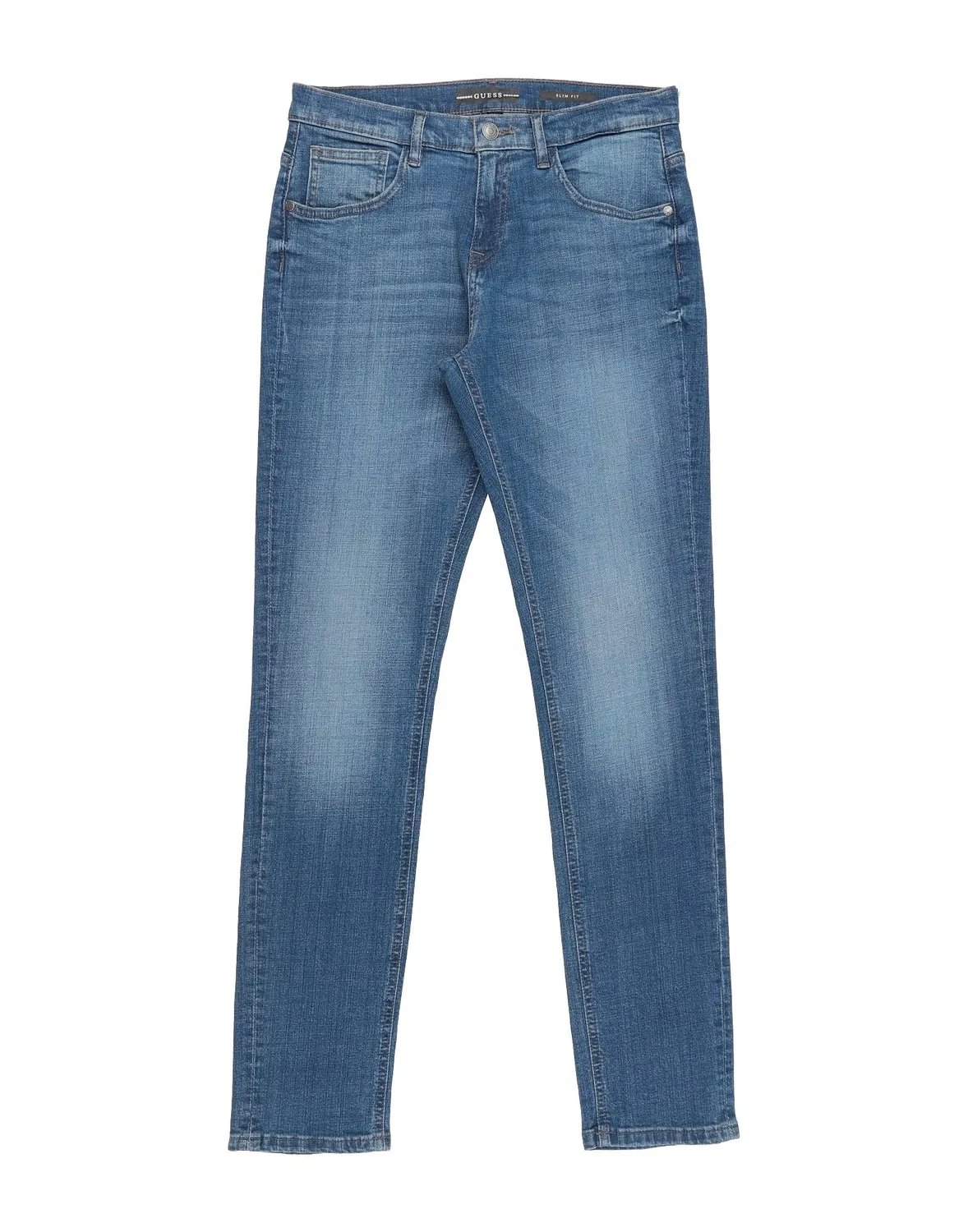 Детские джинсы для мальчиков скинни Guess, синий