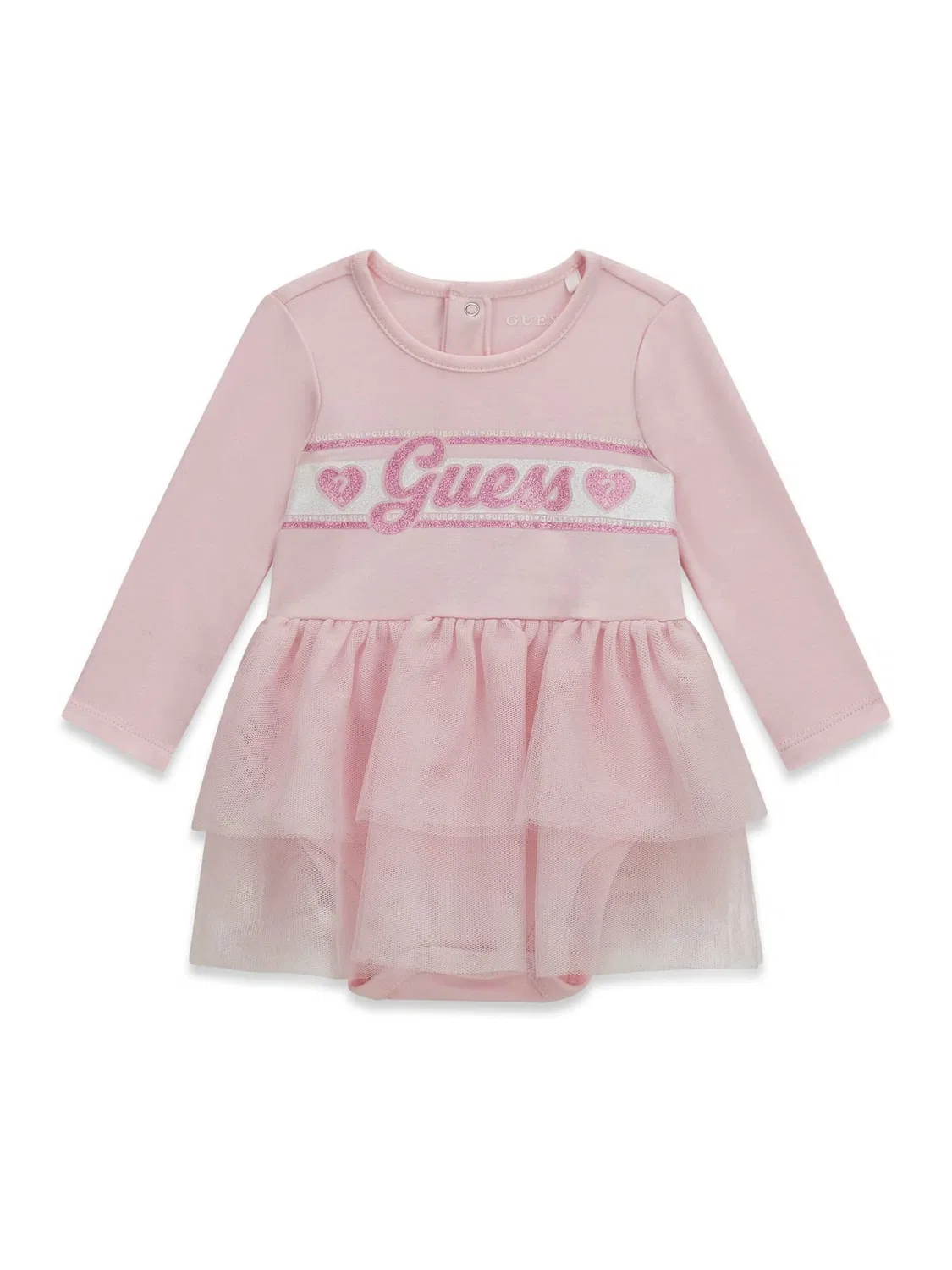 Платье Guess цвета розы