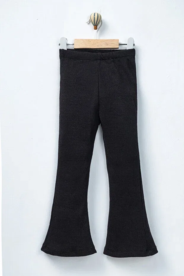 Детские леггинсы для девочек хлопковые Tiny Golden, Black