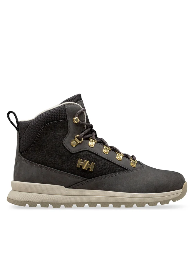 Ботинки женские Helly Hansen Botas Victoria с золотой фурнитурой, черный