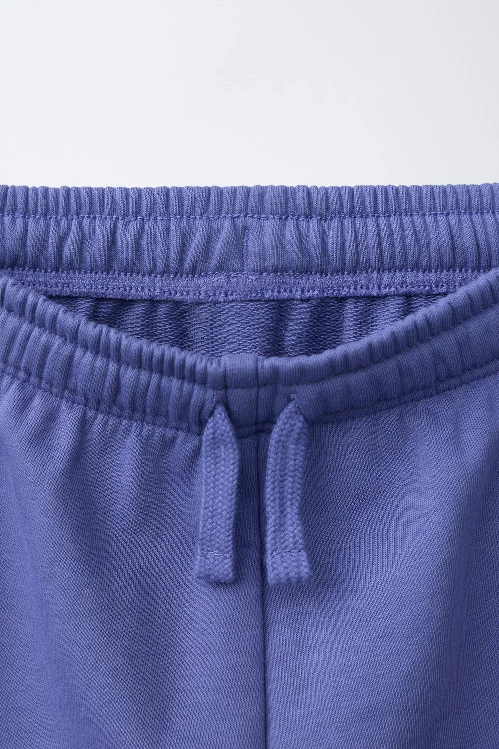 Однотонные плюшевые бермудские шорты ZARA, Mauve — фото 3
