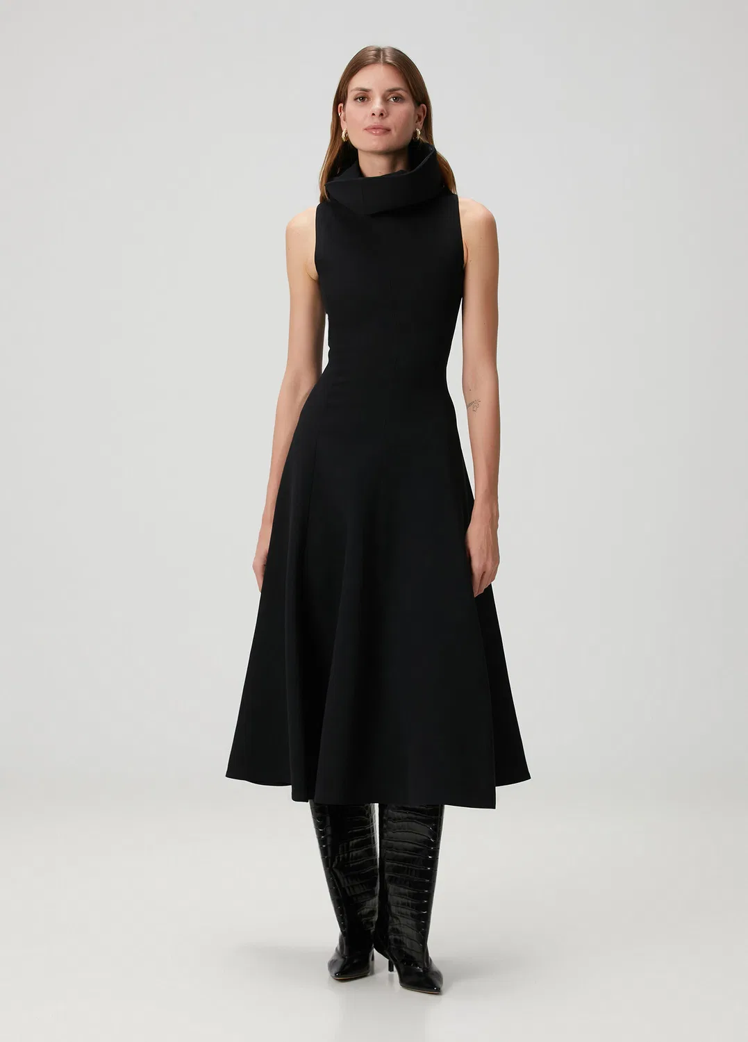 Платье миди Jacquemus, black