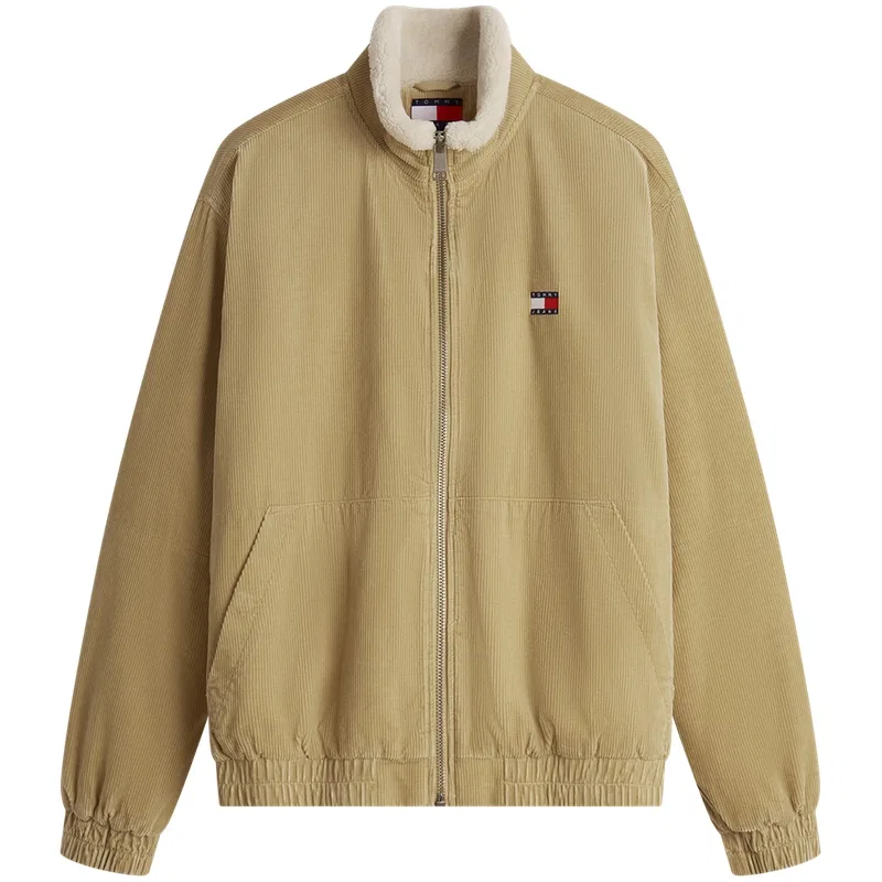 Мужская куртка-пуховик с воротником-стойкой Tommy Hilfiger, Black BDS — фото 4