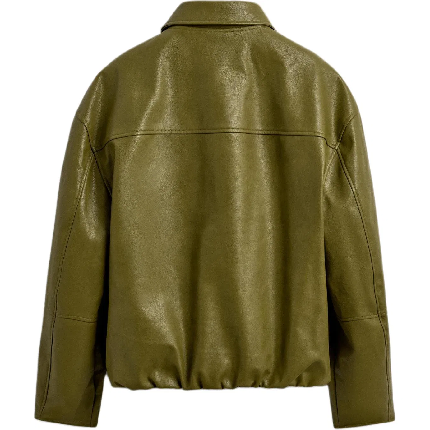 Мужская куртка с лацканами Grass Green ZARA, Grass Green — фото 3