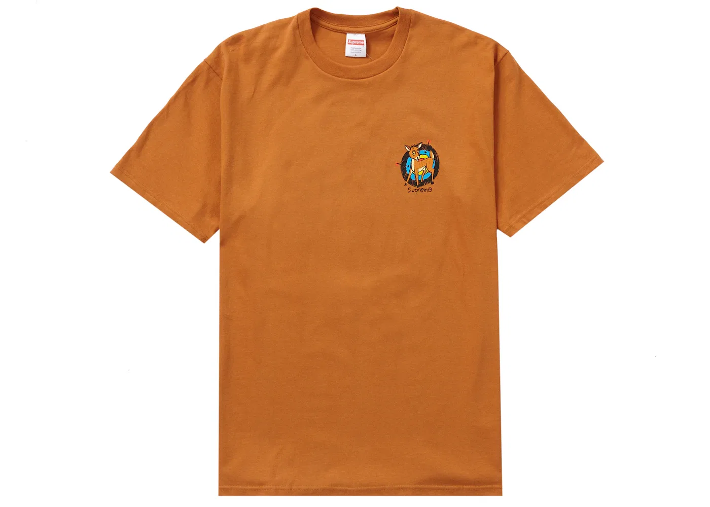Мужская футболка с принтом Tee Supreme, Burnt Orange — фото 2