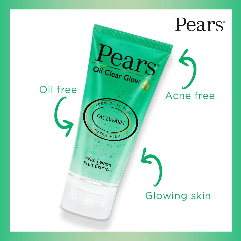 Гель для умывания Pears Oil Clear Glow, 60 г — фото 2