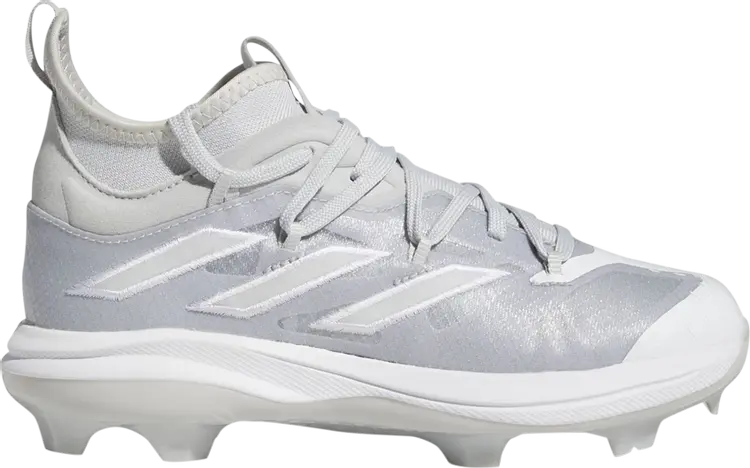 

Бутсы Adidas Adizero Afterburner NWV J 'Light Grey', серый