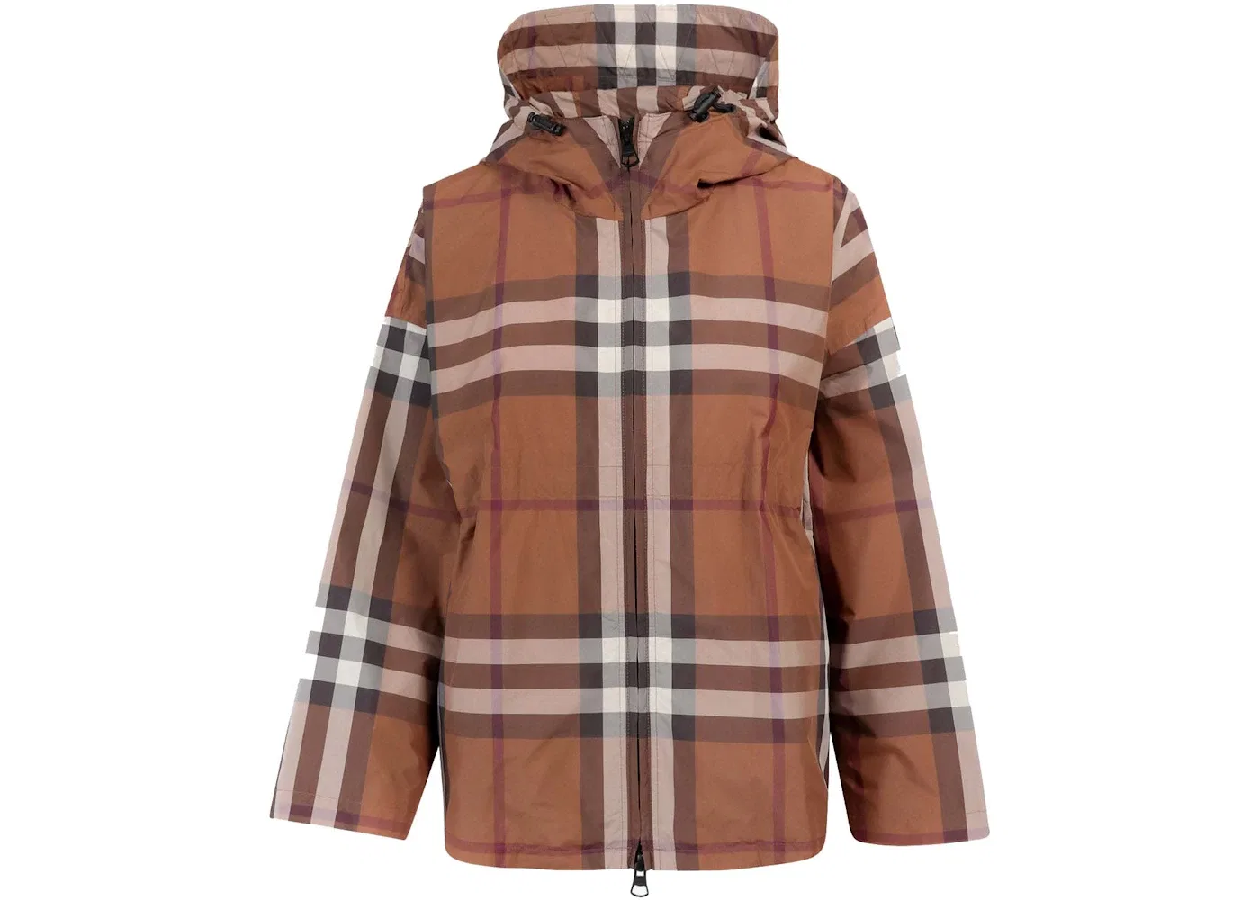 Женская куртка с принтом Check Motif Burberry, Brown