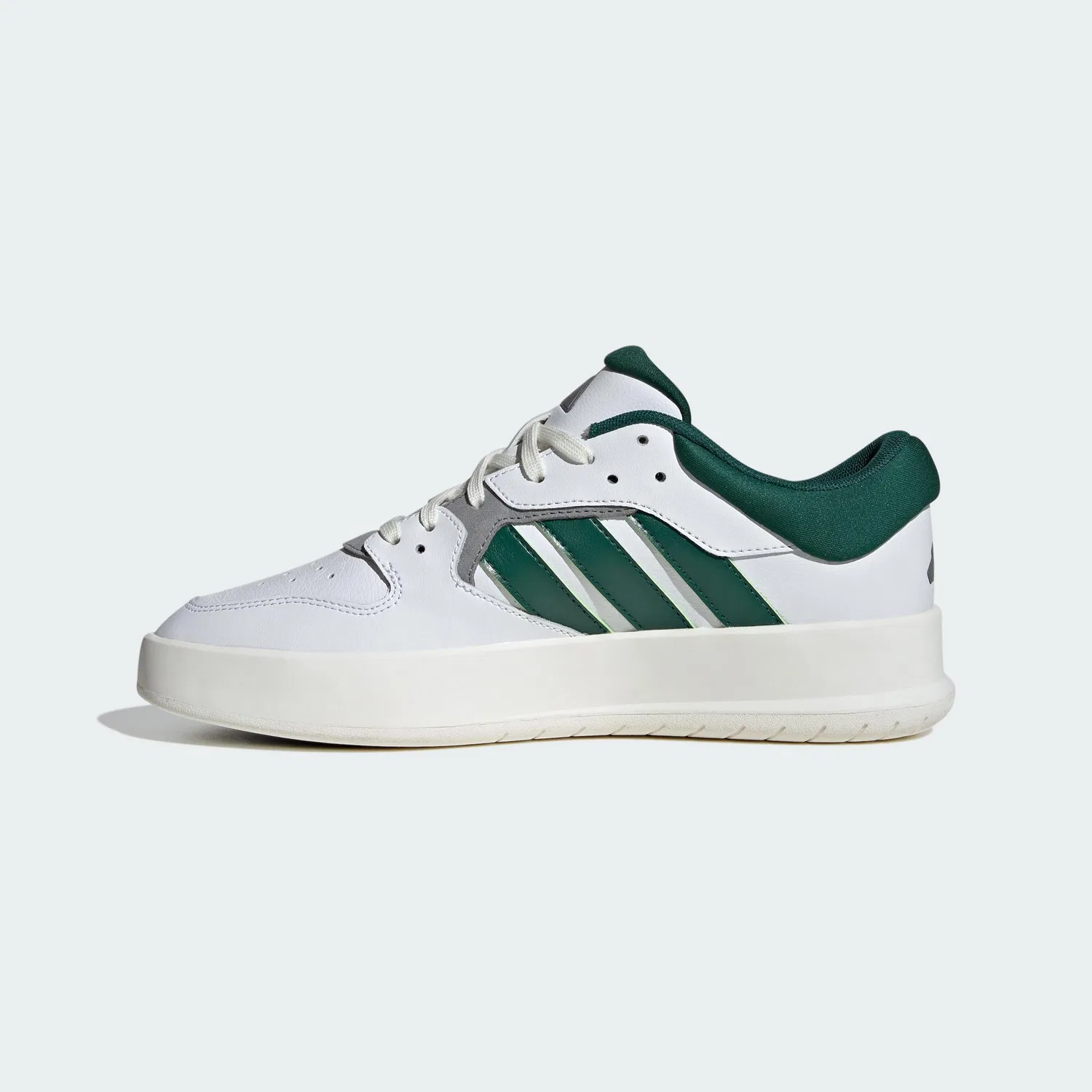 Детские кроссовки с закрытым носком Court 24 Adidas, White — фото 3