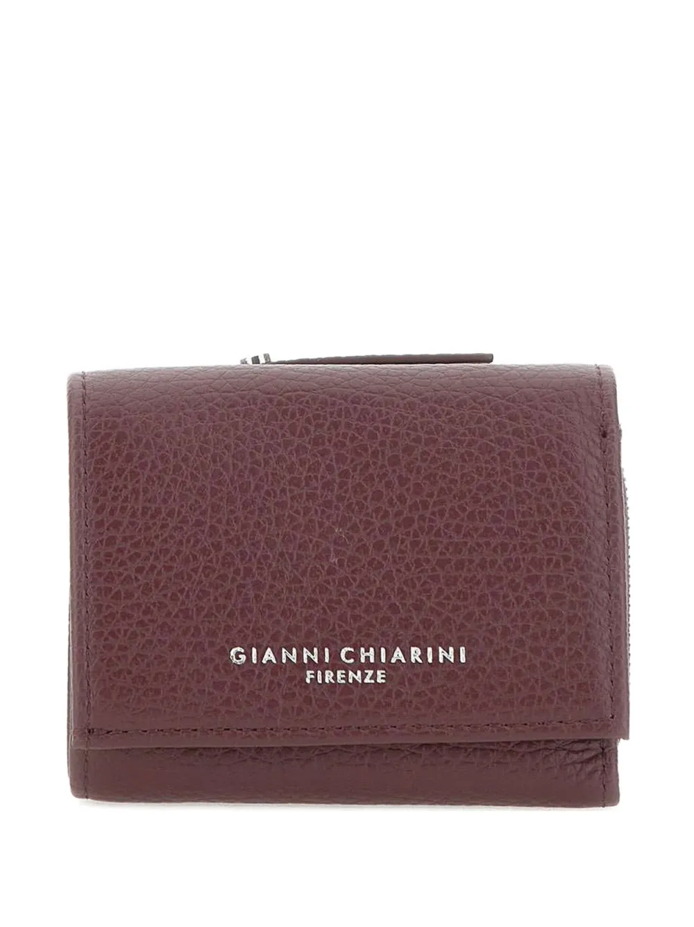 

Кошелек с круговой молнией GIANNI CHIARINI, красный