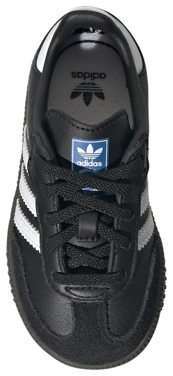 Кроссовки для мальчиков Samba Adidas, цвет Core Black/White — фото 4