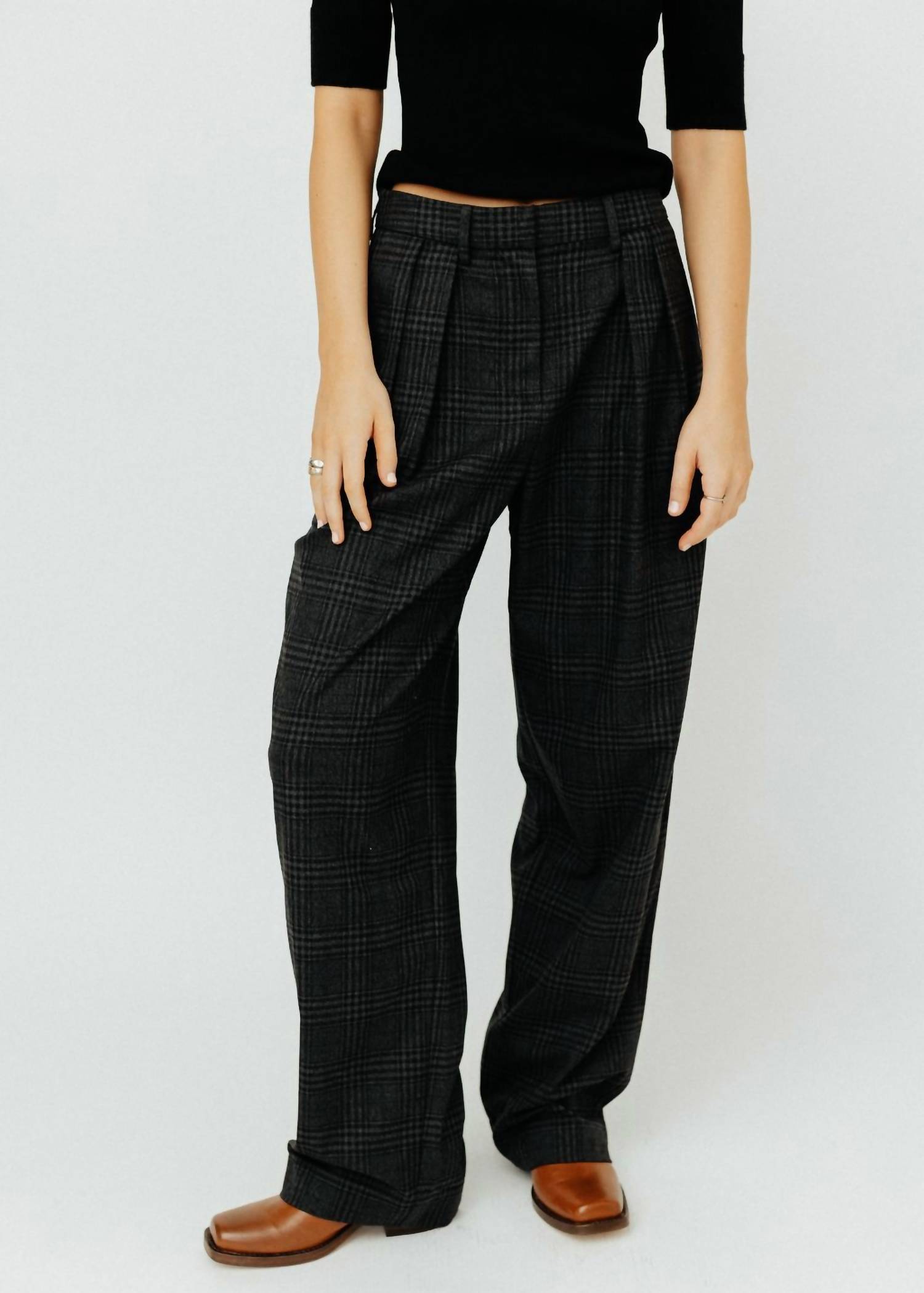 

Брюки Eleanor в цвете Carbon Melange Proenza Schouler