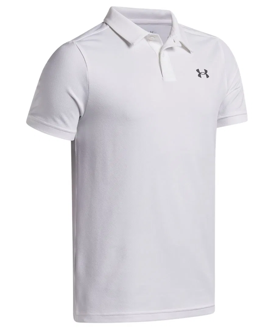 Поло с коротким рукавом Matchplay Under Armour, White — фото 3