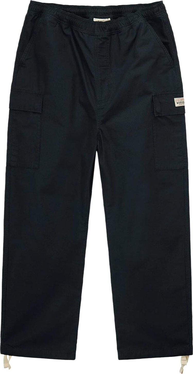 

Брюки Stussy Ripstop Cargo Beach Pant 'Black', черный