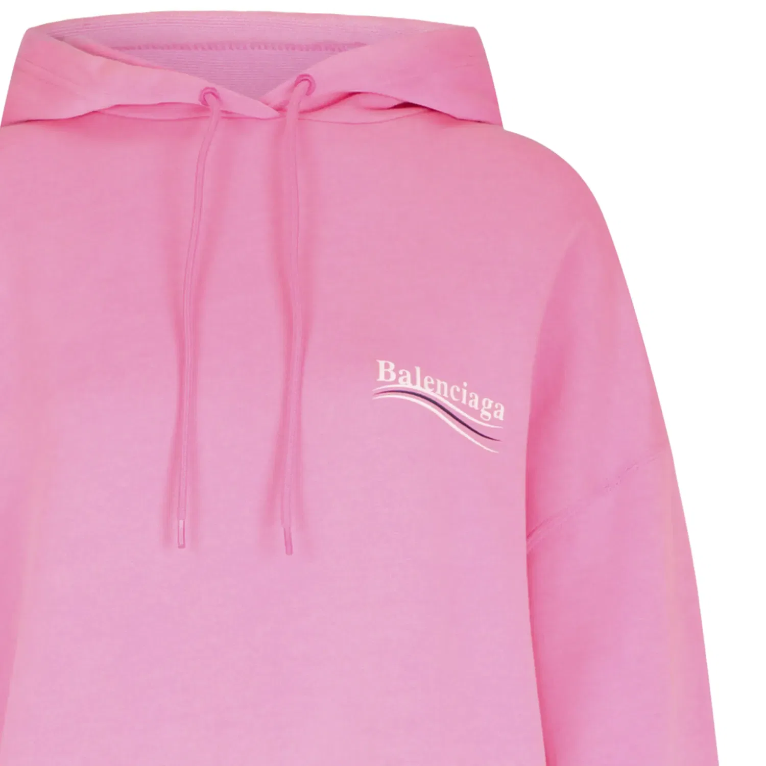Худи Balenciaga Political Campaign, розовый — фото 3