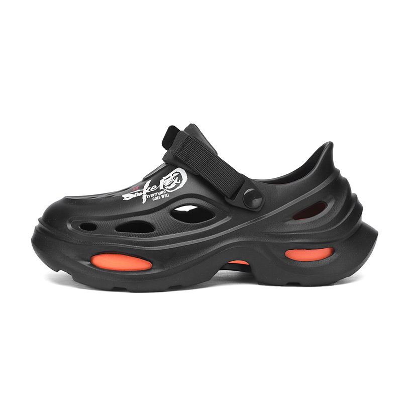 

CAMOSI Клоги мужские черно-оранжевые, цвет Black Orange