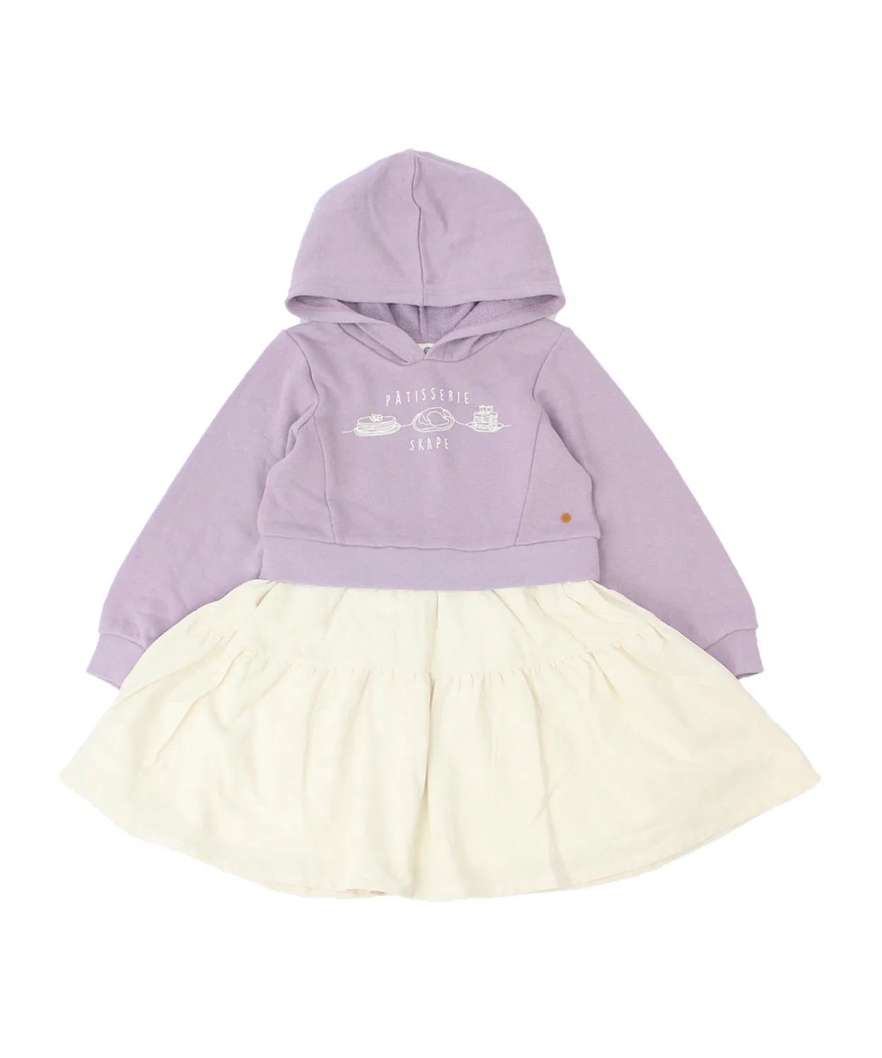 Детское платье с принтом, модель Parka One Piece SKAPE, Purple