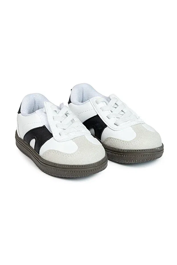 Детские кроссовки для мальчиков с липучками Hellobaby Ebebek Hello Baby, White