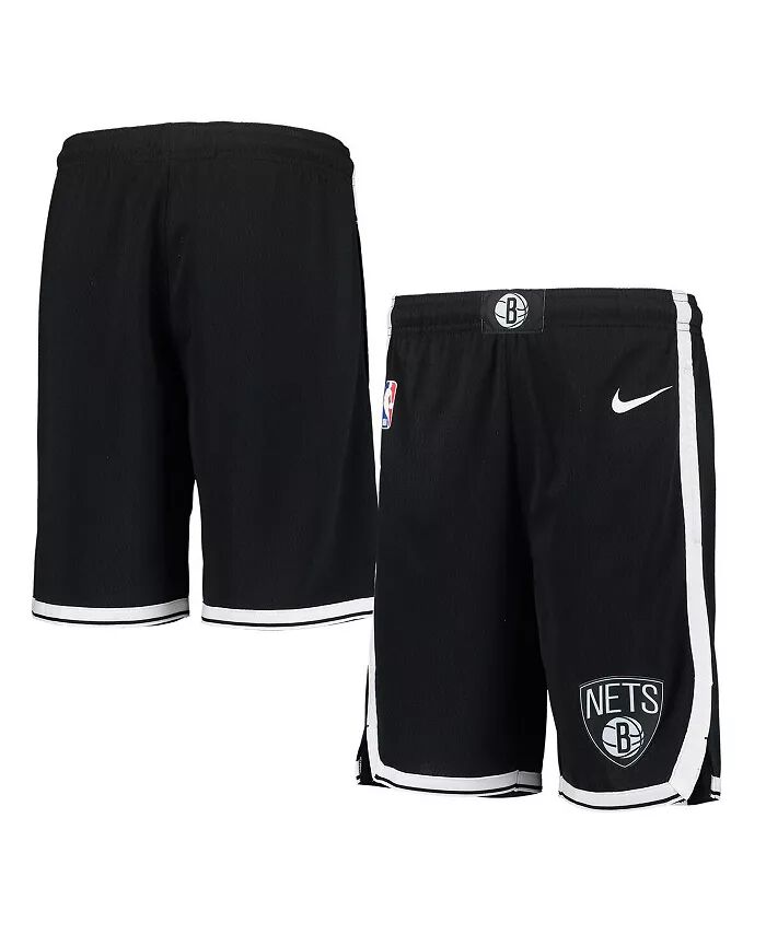 

Шорты Swingman Performance Black Brooklyn Nets 2020/21 для больших мальчиков и девочек — Icon Edition Nike