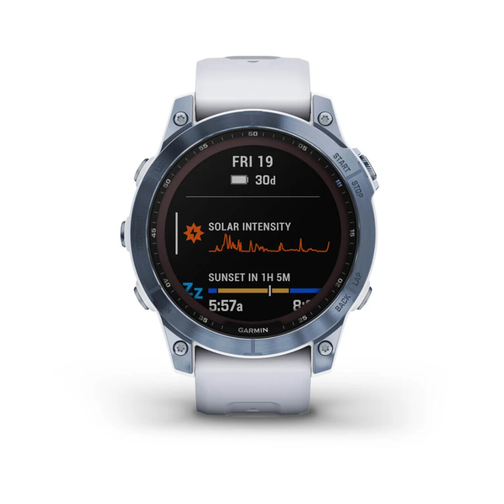 

Умные часы Garmin Fenix 7 Sapphire Solar Edition, 1.3", Wi-Fi, голубой