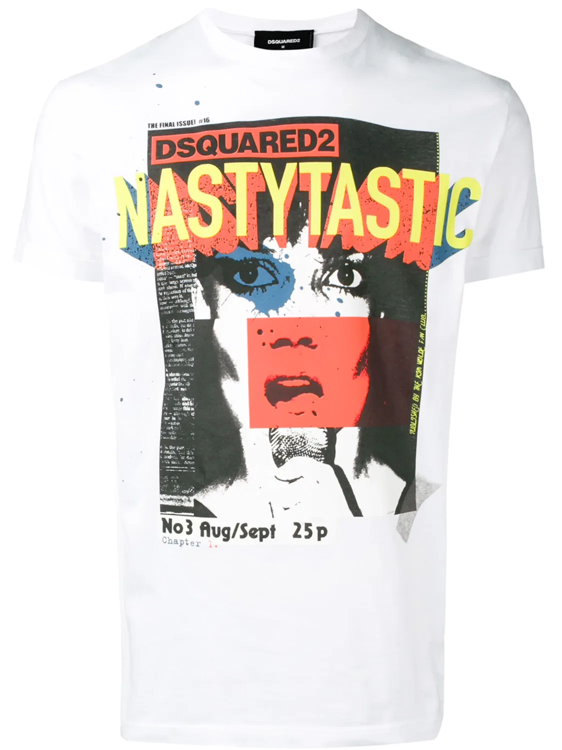 Футболка 'Nastytastic' Dsquared2, белый