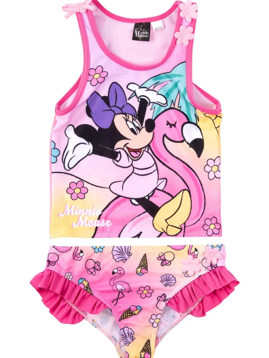 Бикини-топ «Такини» с изображением Минни Маус, розовый MINNIE MOUSE
