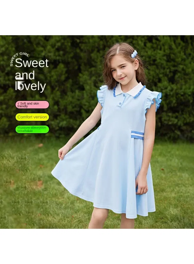 Платье с воротником поло Preppy style Abckids — фото 2