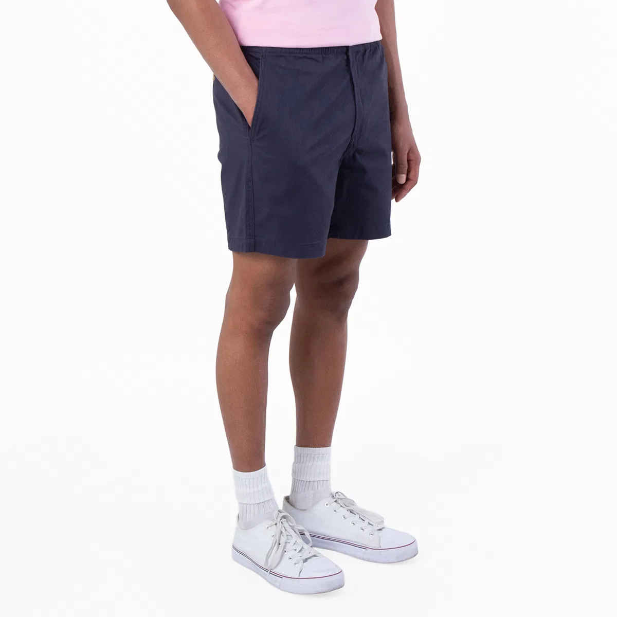 Шорты чинос из твила с эластичным поясом Prepster Chino Polo Ralph Lauren, Navy — фото 2