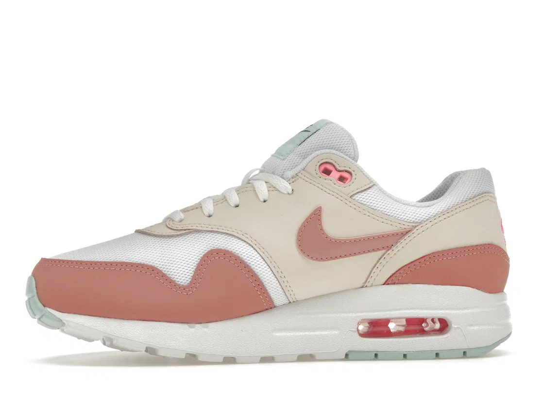 Детские кроссовки Lifestyle Nike Air Max 1, White/Red Stardust/Guava Ice/Pink Spell — фото 3