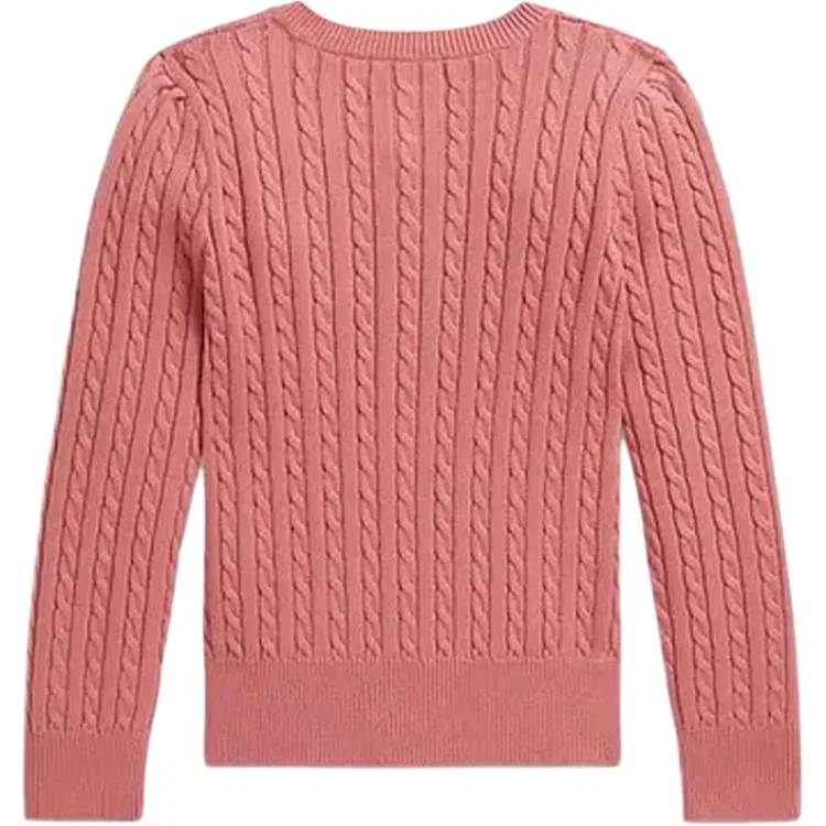 Детский свитер классический Desert Rose Polo Ralph Lauren — фото 3