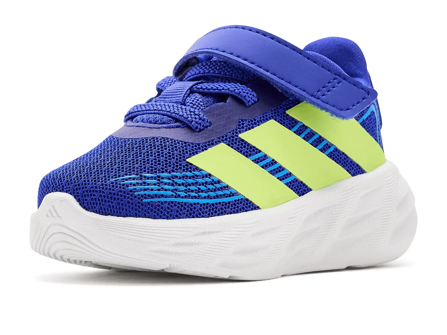 Детские кроссовки Galaxy 8 (для младенцев/малышей) Adidas Kids, Lucid Blue/Frozen Lemon/Lucid Ray Blue