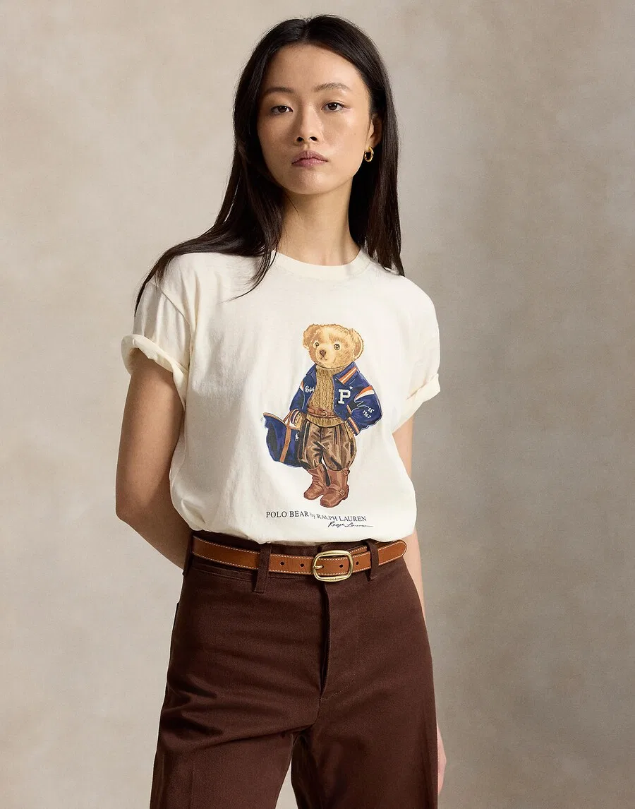Футболка Polo Ralph Lauren из белой шерсти — фото 2