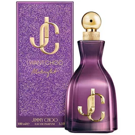 Парфюмерная вода цветочно-гастрономическая Jimmy Choo I Want Choo Midnight, 38 мл