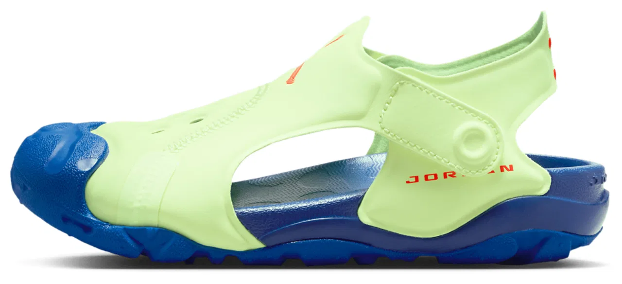 Детские сандалии для девочек с пенной подошвой Jordan OTDR, Jordan, Barely Volt Infrared Game Royal — фото 2