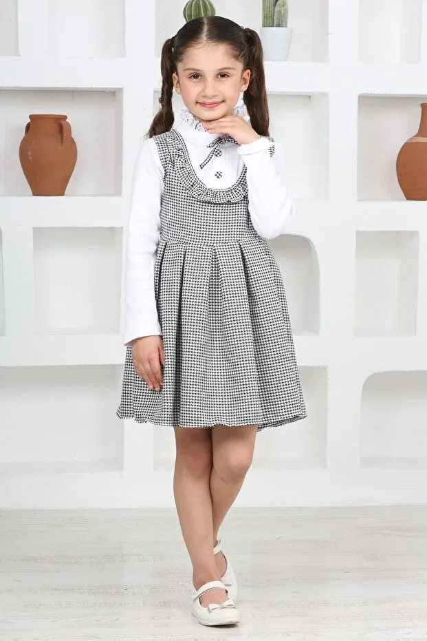 Детский комплект платьев-боди с длинным рукавом Pantulux, Gray — фото 4