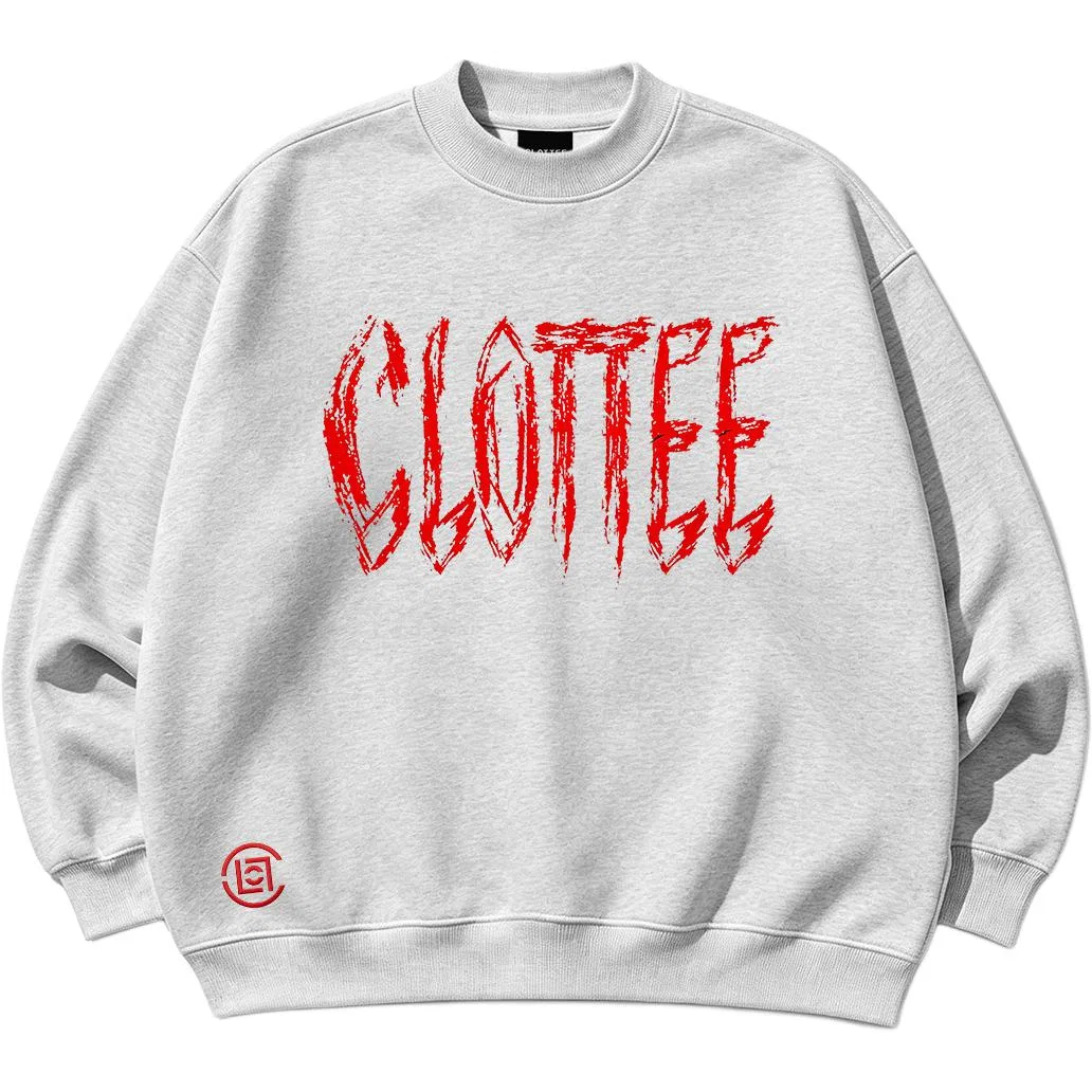 Детский свитшот с полугольфом Unisex Half Turtleneck Moderate CLOT, Light Heather Gray