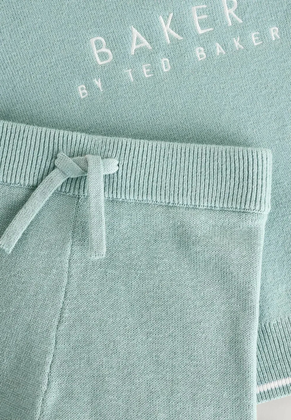 Комплект из трикотажного топа и спортивных брюк стандартного кроя Baker By Ted Baker, Green — фото 3