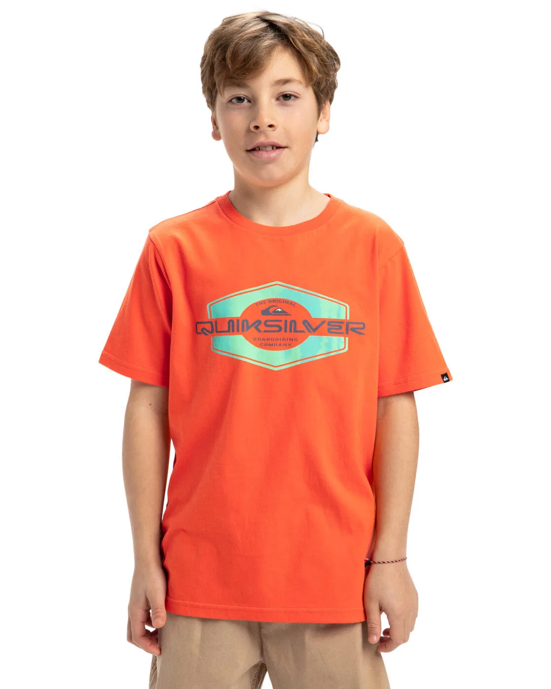 Детская футболка с принтом EV LOCKED UP Quiksilver, Papayaorange