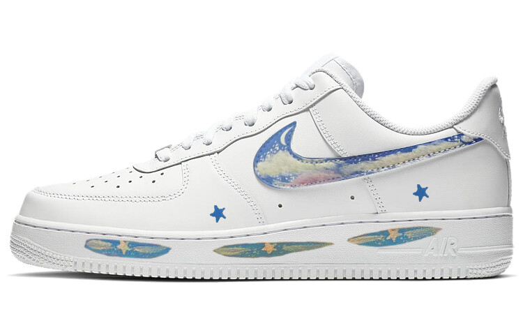 

Кроссовки Nike Air Force 1 Skateboarding Shoes Women's Low-top Blue/white, белый