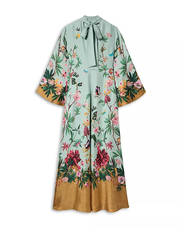 

Великолепное шелковое платье La Doublej, мультиколор