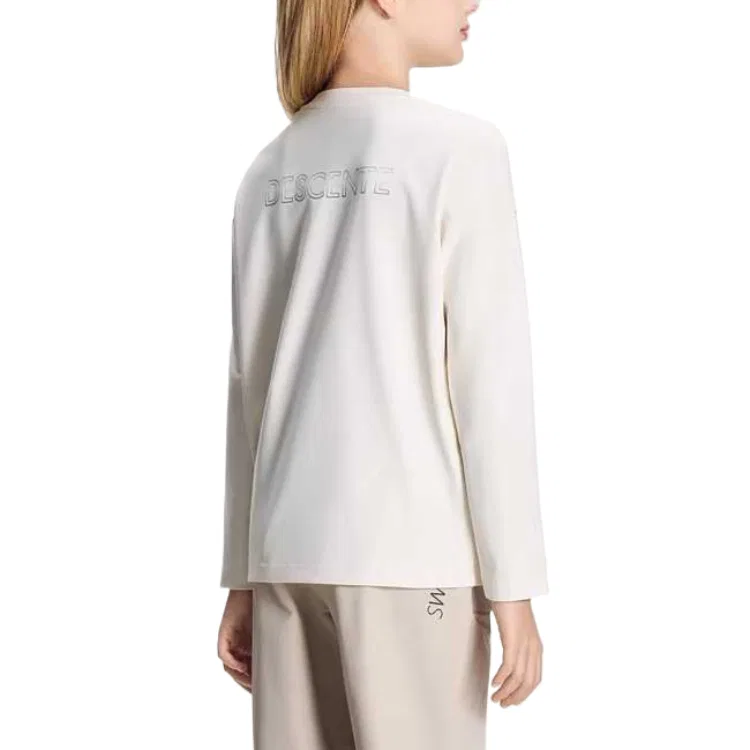 Футболка ski style ss26 детская DESCENTE, Cream — фото 3