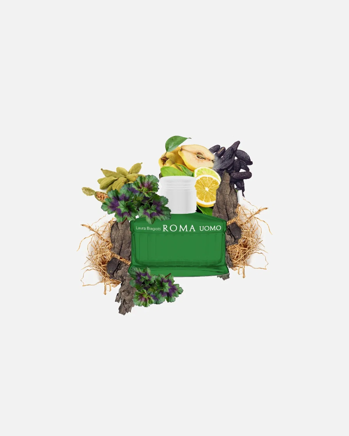 Туалетная вода Roma Uomo Green Swing Laura Biagiotti, 75 Ml — фото 4